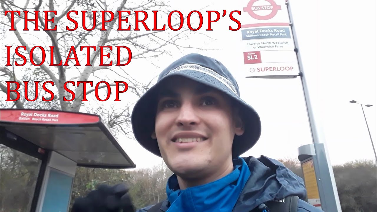 The Superloop's Isolated Bus Stop