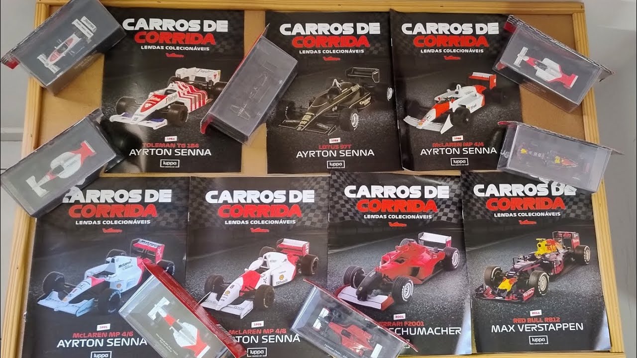 Carros de Corrida - Lendas Colecionáveis (F1 - Mundo das Miniaturas) #f1 #garagemdochico