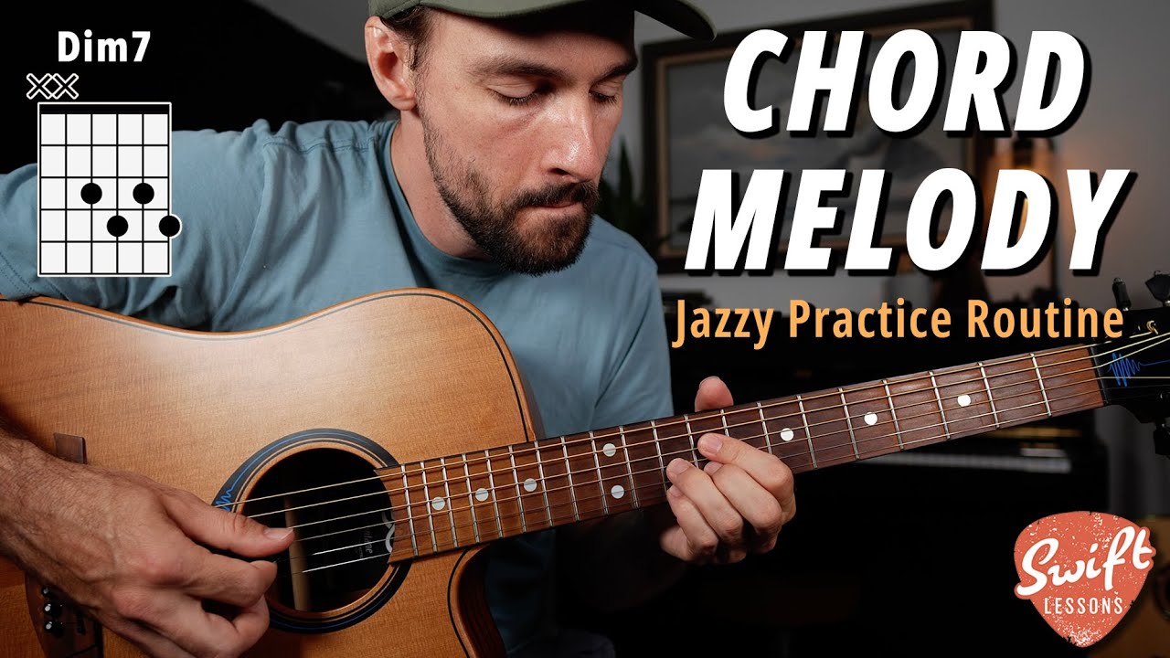 Jazz Chord Melody Trick - Dim7 Passing Chords - This Blew My Mind!