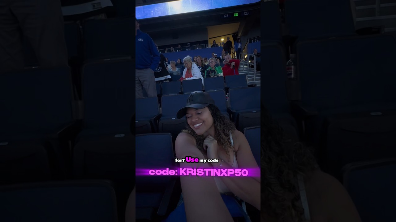 Come with me to see @TBLightningNHL with XP #nhl #tickets #ticketmaster