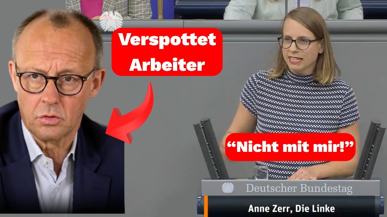 Merz VERSPOTTET Arbeiter*innen– WIR senken die Höchstarbeitszeit!