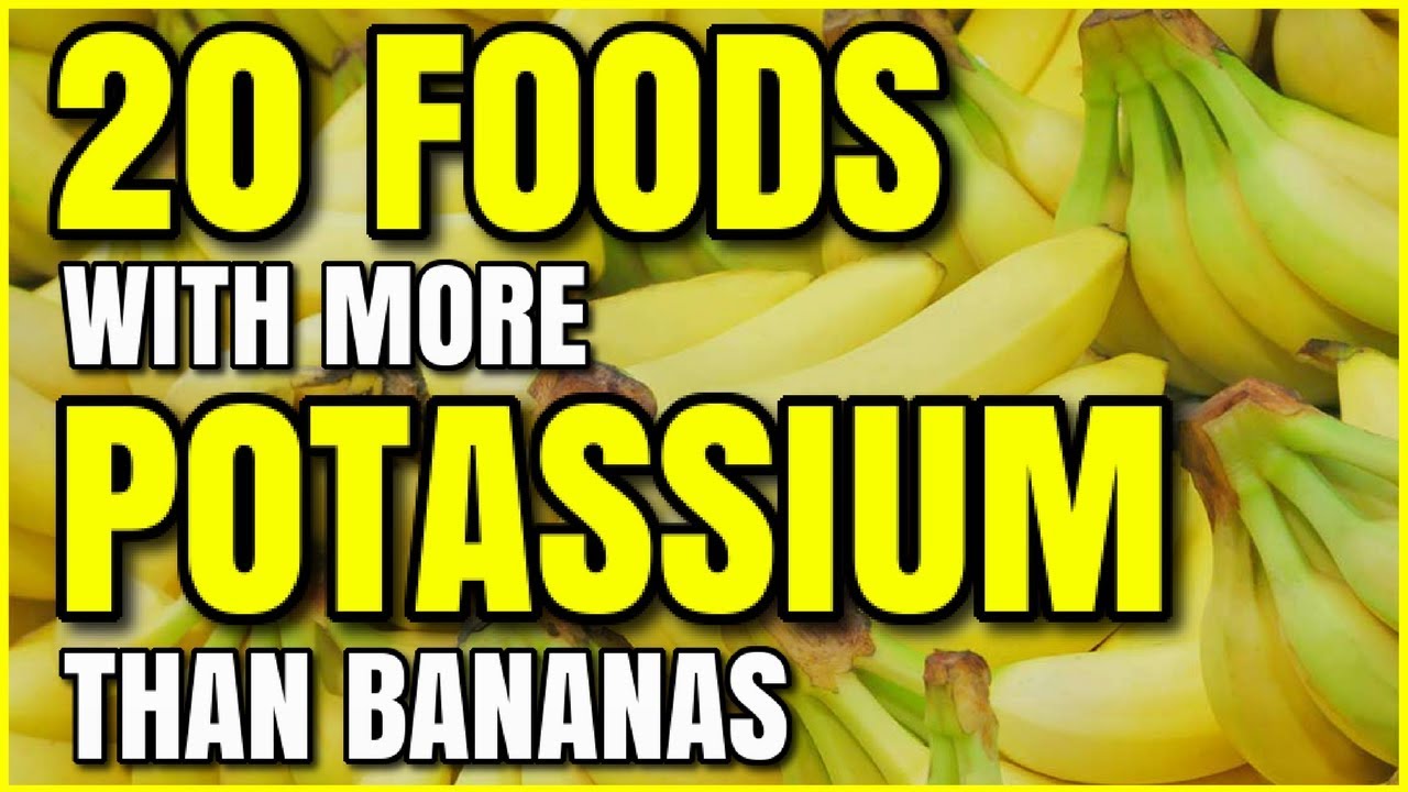 Are You Eating Enough Potassium? Top 20 Foods with Potassium