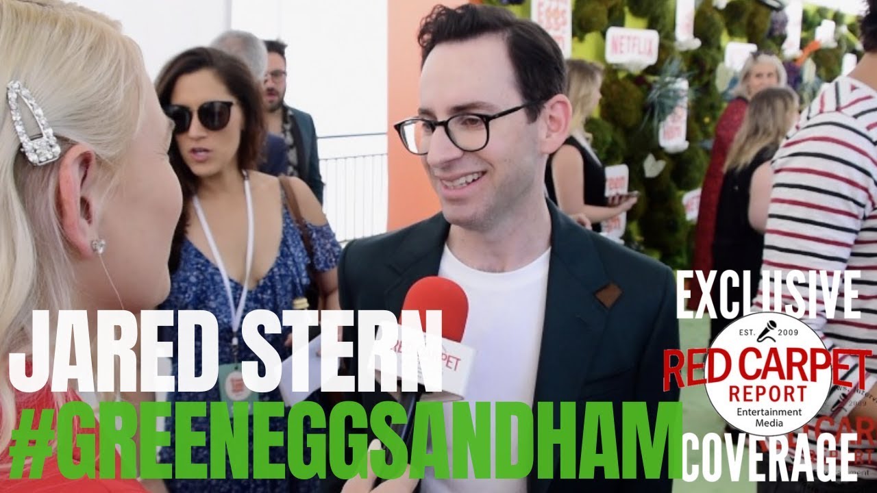 Jared Stern Interviewed at Netflix's Green Eggs and Ham Family Fun Premiere Event #NetflixFamily