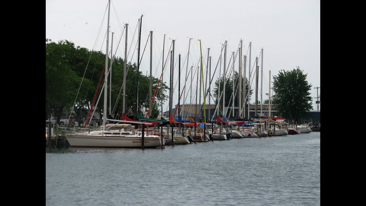 Circumnavigating The Great Lake Erie, Toledo Beach, Michigan