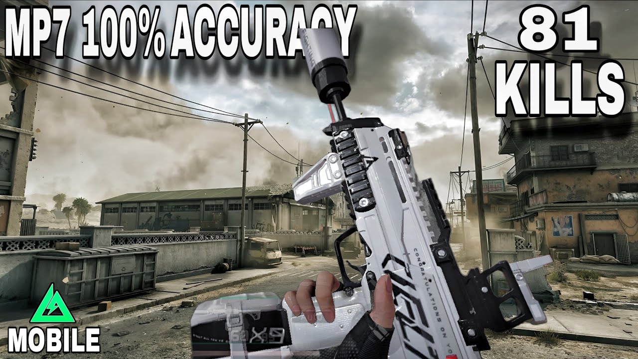 MP7 100% Accuracy Best Build 🔥 81 Kills | Delta Force Mobile