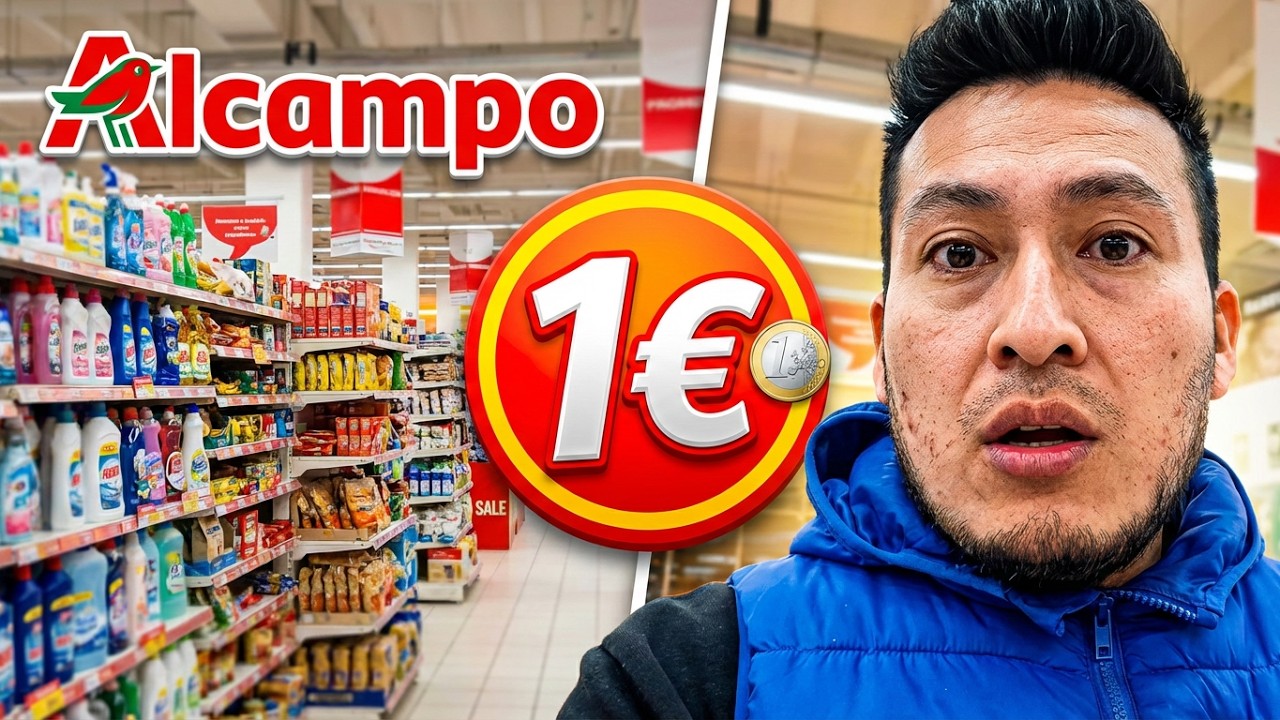 “Super Ofertas De comprar todo a 1€ a Alcampo 😱”