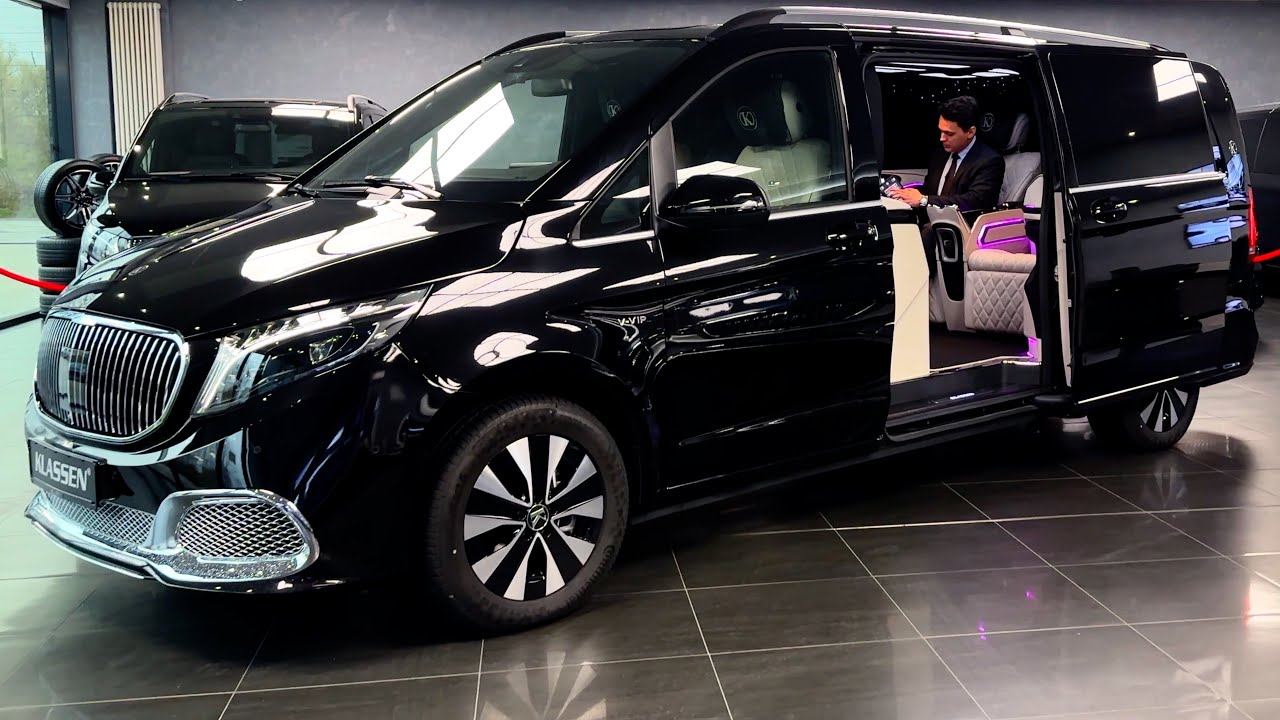 Mercedes V-класса 2024 года от Klassen VIP — полный обзор интерьера и экстерьера