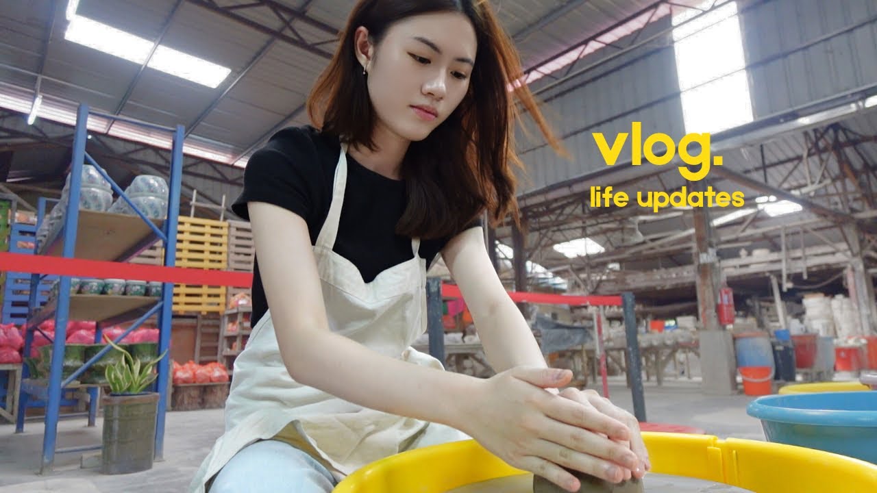 vlog 111｜vlog💐 / Творческое сотрудничество с детьми с особыми потребностями🎨 / Лепка из глины🌿 / ...