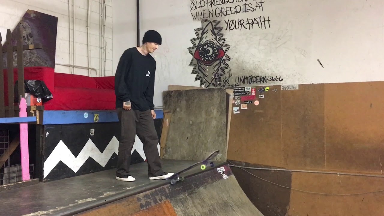 | Johnny Abernathy / trick call outs / unmodern mini ramp  |