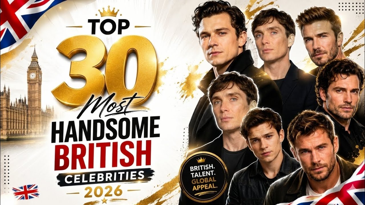 Top 30 Most Handsome British Celebrities 2026 #BritishCelebrities #HandsomeBritishMen #shorts
