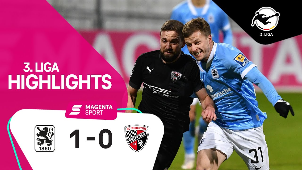 TSV 1860 M&uuml;nchen - FC Ingolstadt | 19. Spieltag, 2020/2021 | MAGENTA SPORT