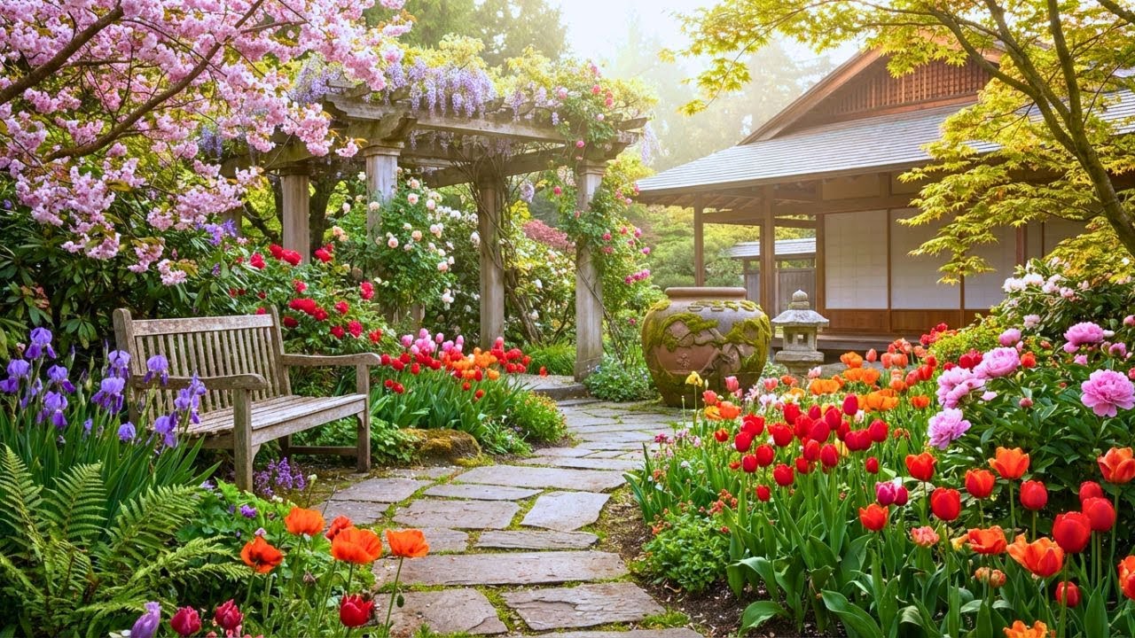 Charming Rustic Garden Decor - Unique Recycled Elements for a Classic Outdoor Space