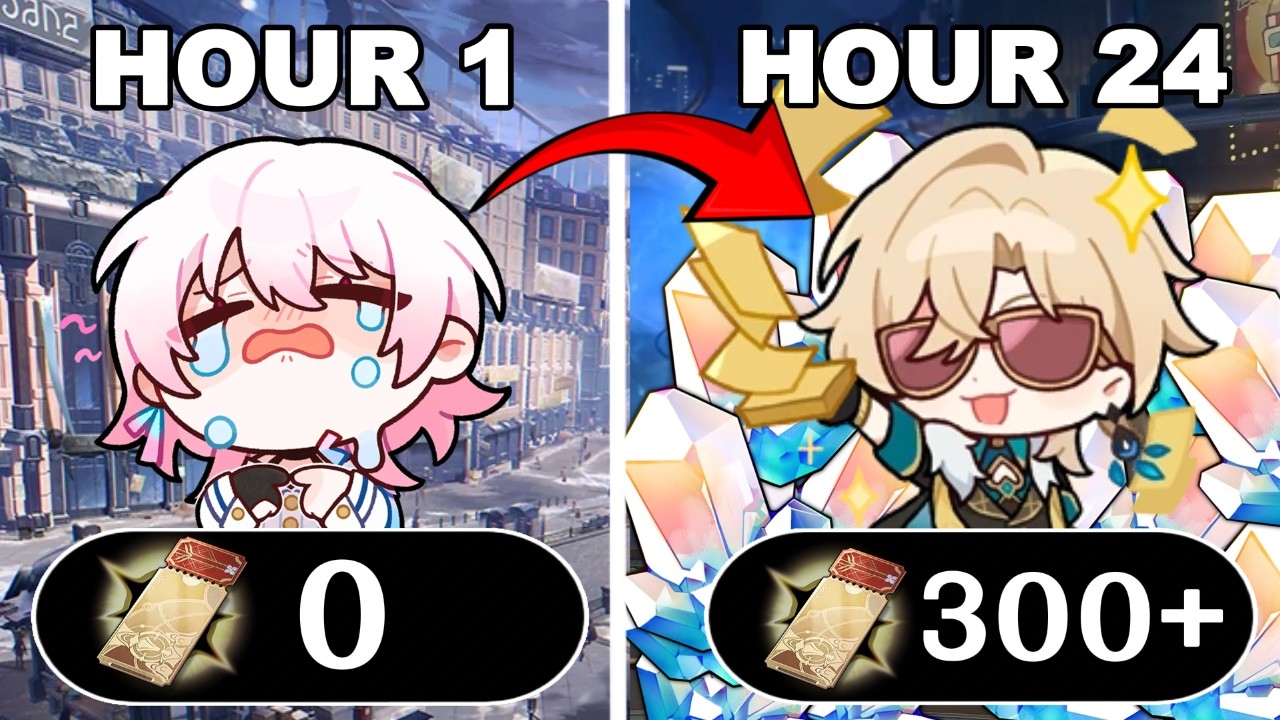 Can You Get 300 Pulls in 24 Hours As a F2P? | Honkai Star Rail