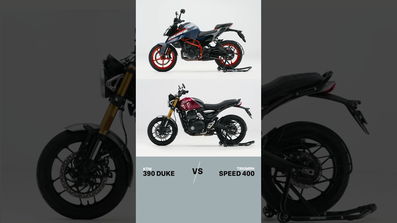 KTM 390 Duke против Triumph Speed ​​400 | FAQ по KTM 390 Duke №8