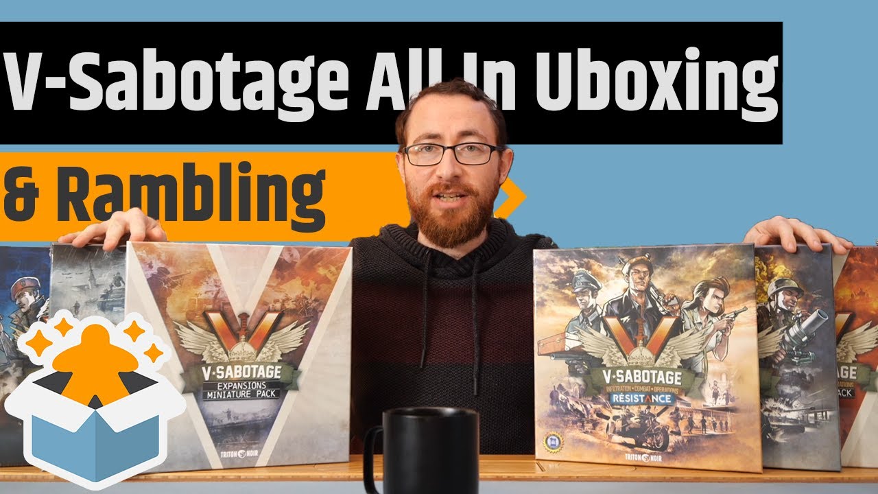 V-Sabotage All In - Unboxing & Rambling