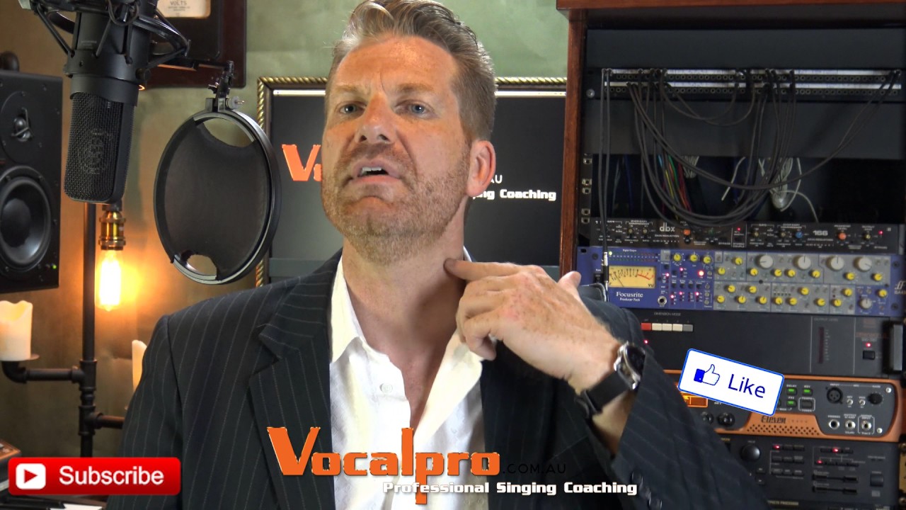How to sing - Changing the tone with your larynx