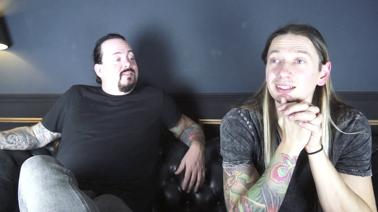 Interview with Tom & Jonas from Evergrey for  the release of The Atlantic in January 2019