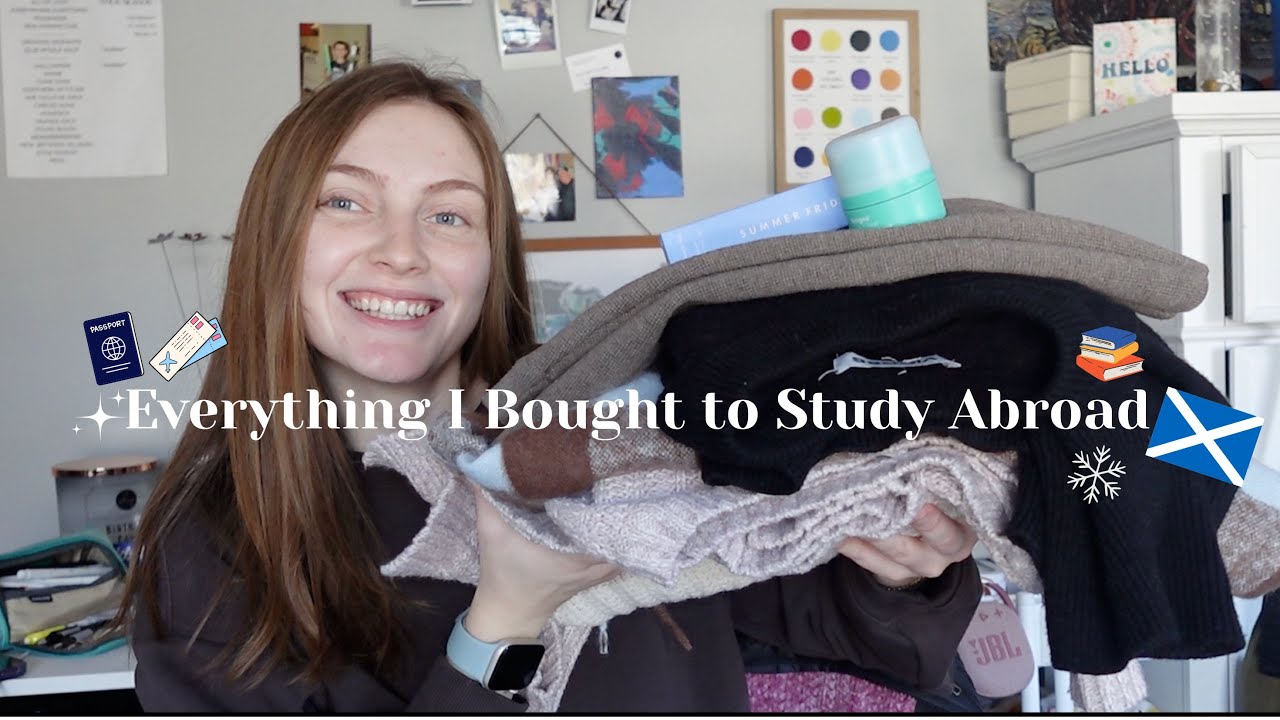 Everything I Bought To Study Abroad