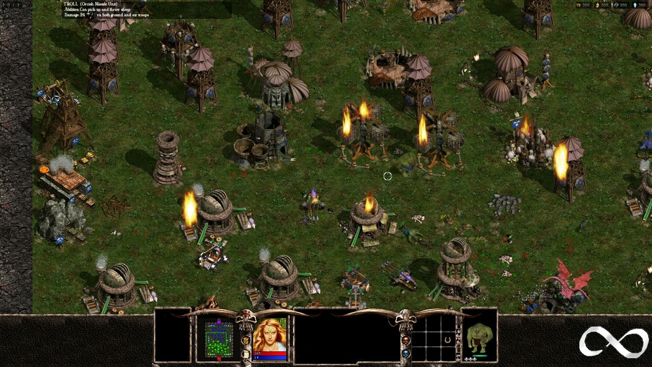 Warlords Battlecry III, AI Battle, Dark Dwarf vs Orc