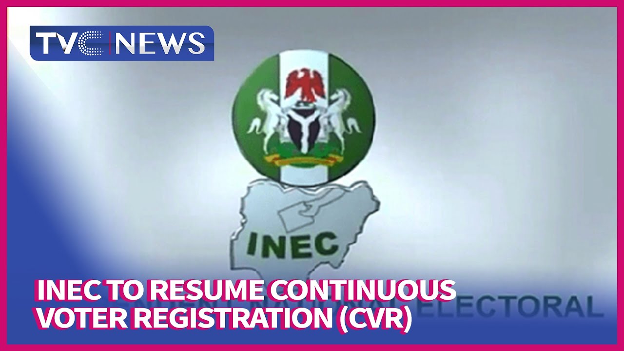 [TVC Breakfast] INEC To Resume Continuous Voter Registration (CVR) Today