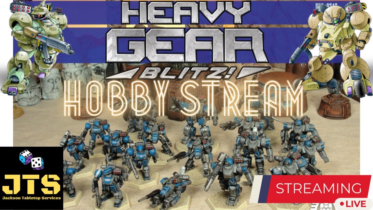 Painting Mecha for Heavy Gear Blitz (NuCOAL faction)