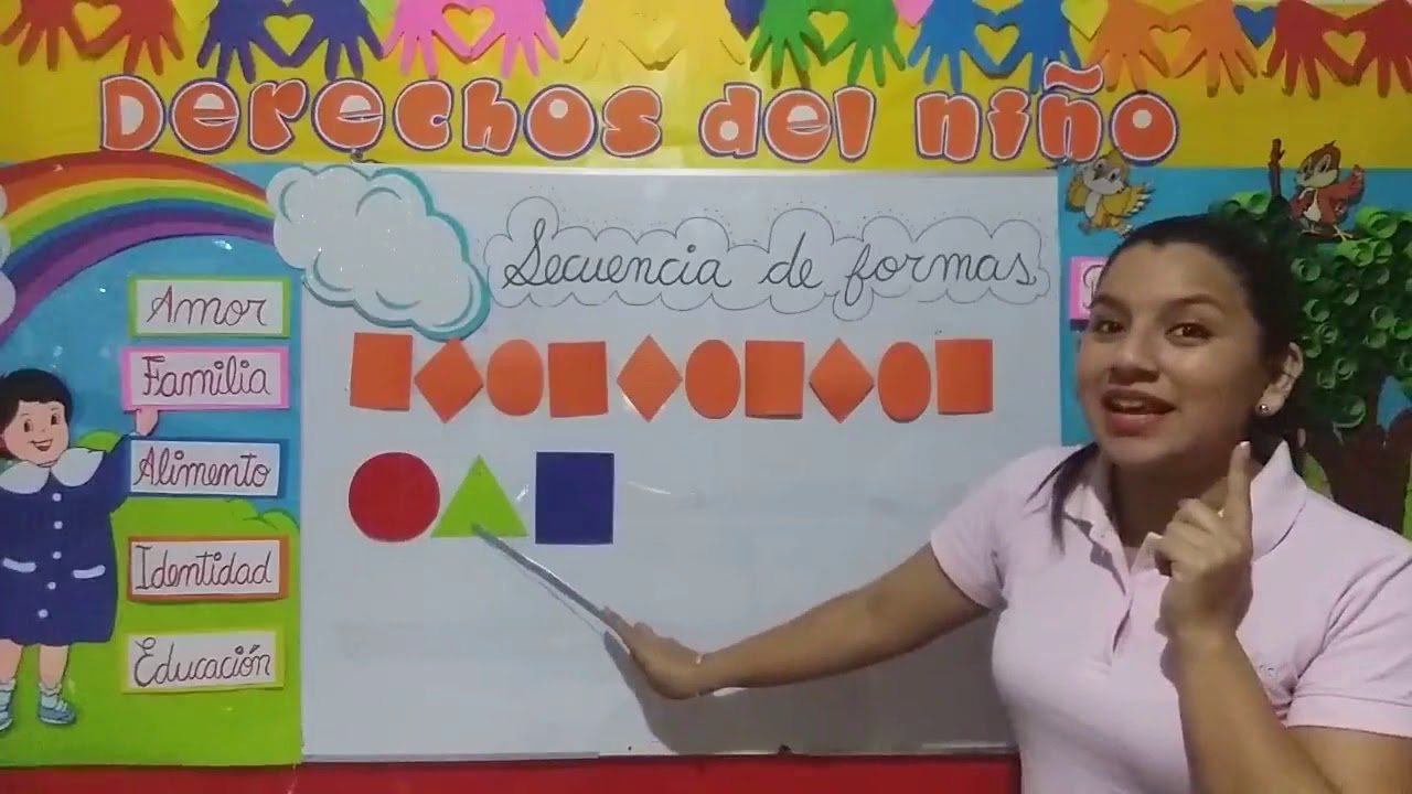 Secuencia de formas (matemática) Inicial 5 años