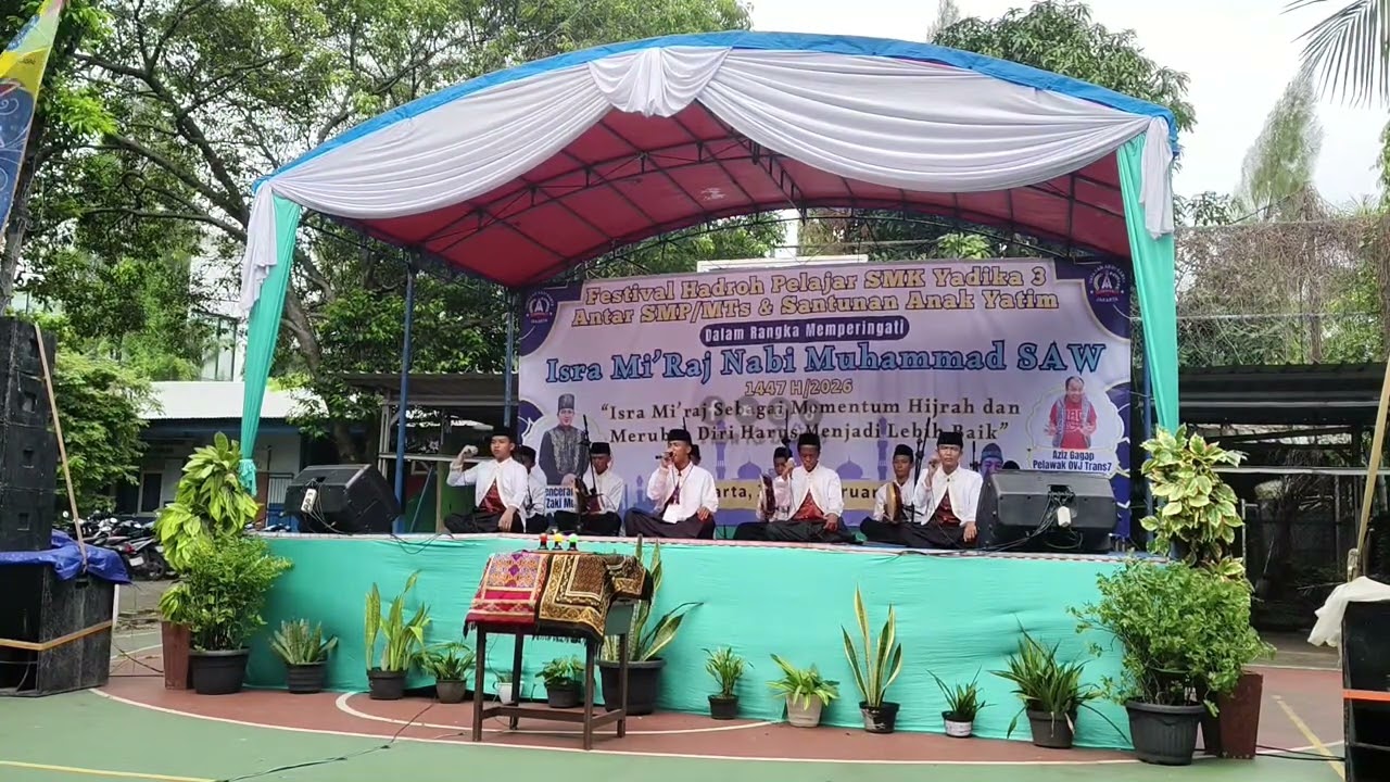 SMPN 248 JAKARTA - LOMBA HADROH TINGKAT SMP/MTS DI SMK YADIKA 3 KALIDERES