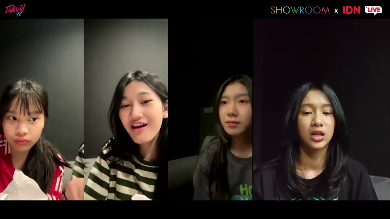 SHOWROOM x IDN Live Giaa Maira Ekin Auwia Intan Jemima JKT48 Collab Mashup | 1 Mei 2025