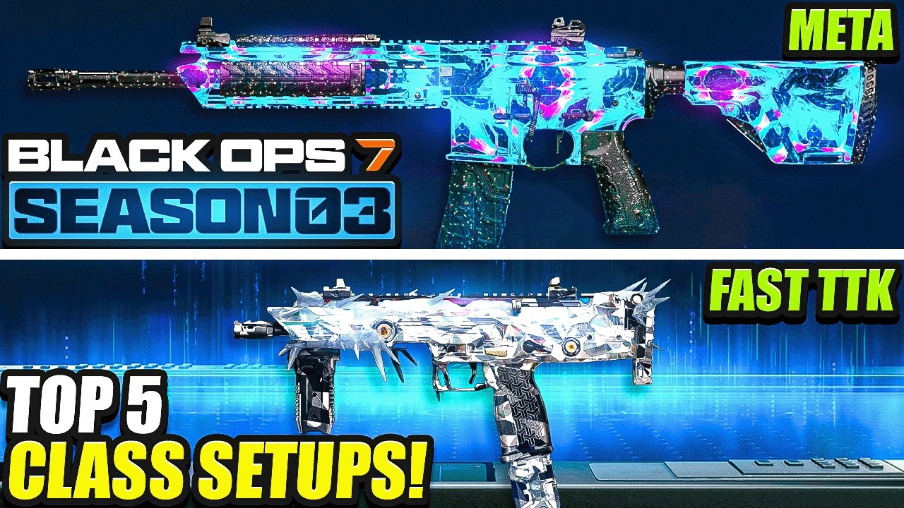 BLACK OPS 7: NEW TOP 5 META LOADOUTS IN SEASON 3 UPDATE! 🏆 (BO7 Best Class Setups) BO7 Best Guns