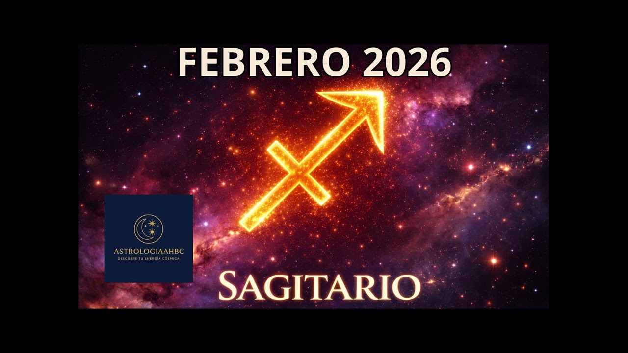 SAGITARIO Febrero 2026 ♐ Amor, Trabajo, Dinero y Energías del Mes | Horóscopo Mensual