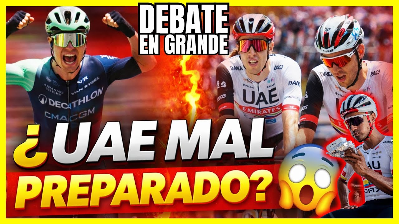 ¿UAE LLEGÓ MAL PREPARADO? 🤯🚴‍♂️ FALLO INESPERADO EN EL DÍA 1 DEL TOUR DOWN UNDER🚴DEBATE EN GRANDE