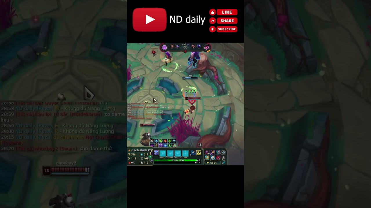 Khai Mở Bản Năng Vô Cực: Ryze !!!  
