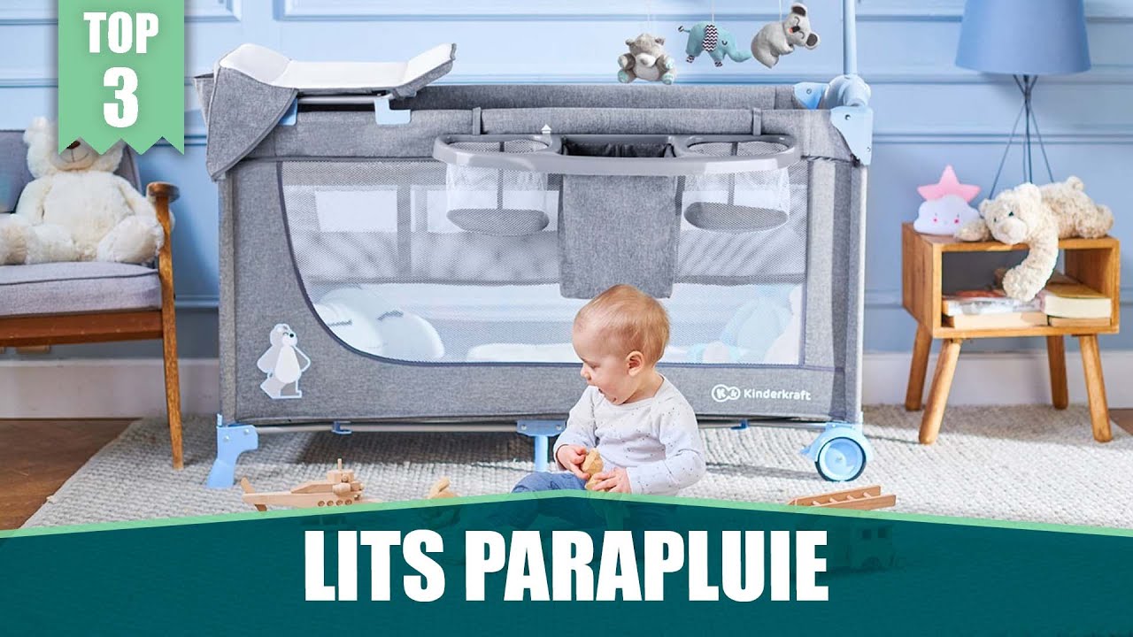 MEILLEURS LITS PARAPLUIE BÉBÉ – TOP 3 COMPARATIF
