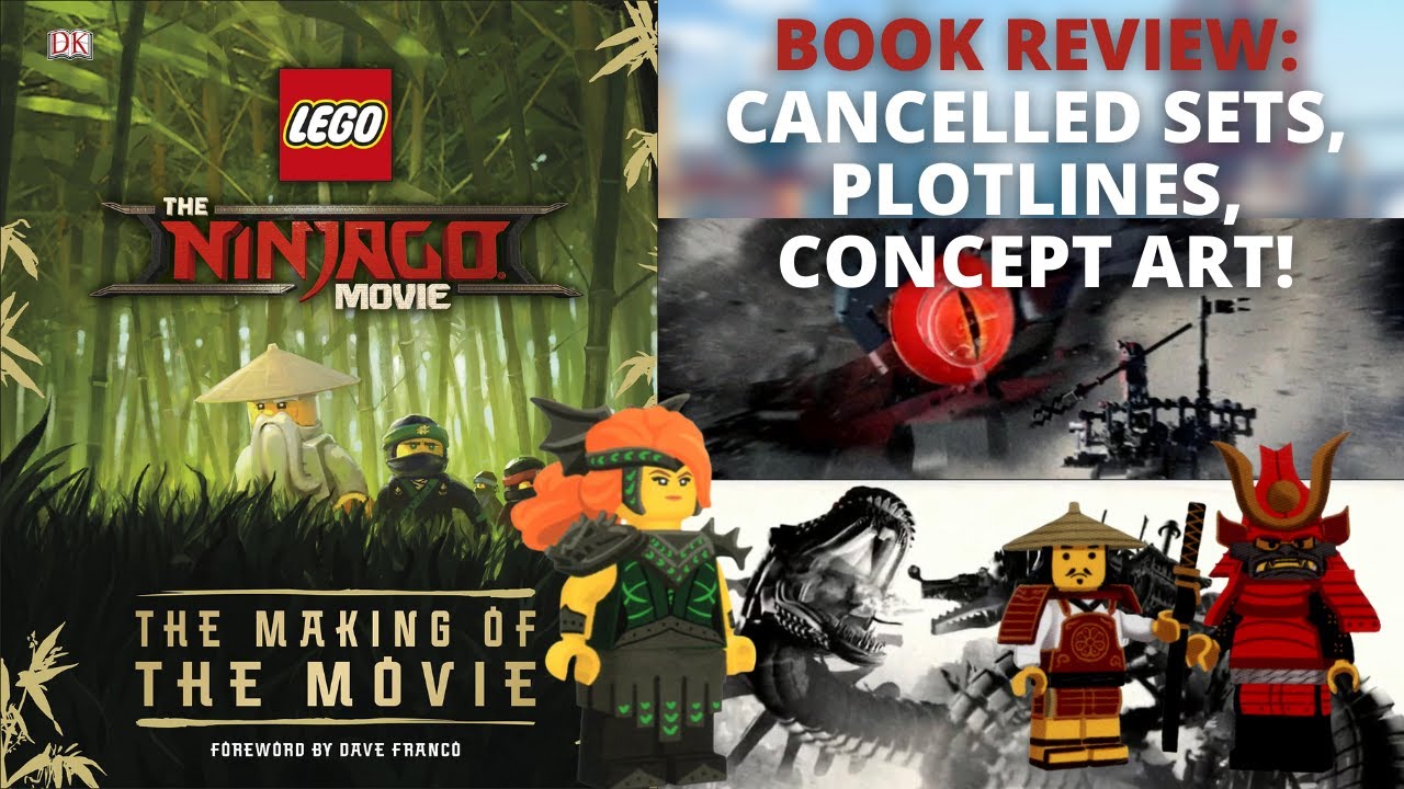 So Much Potential: LEGO Ninjago Movie Concept Artbook Analysis and Review