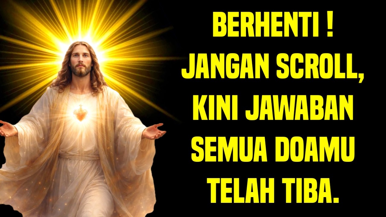 NAMAMU DIPILIH! Pesan Spesial Dari Surga Yang Tak Boleh Dilewatkan. Putar dan Dengarkan !