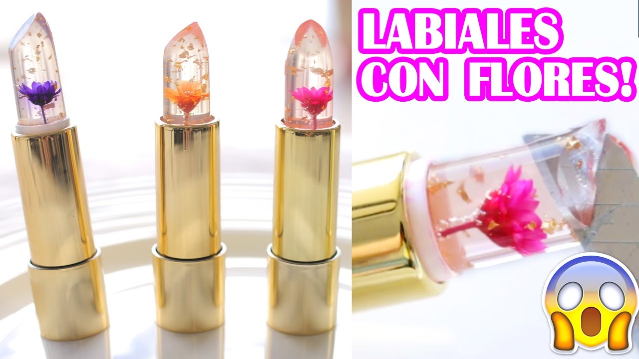 Labial Magico! Transparente con Flor y SORTEO! SandraCiresArt
