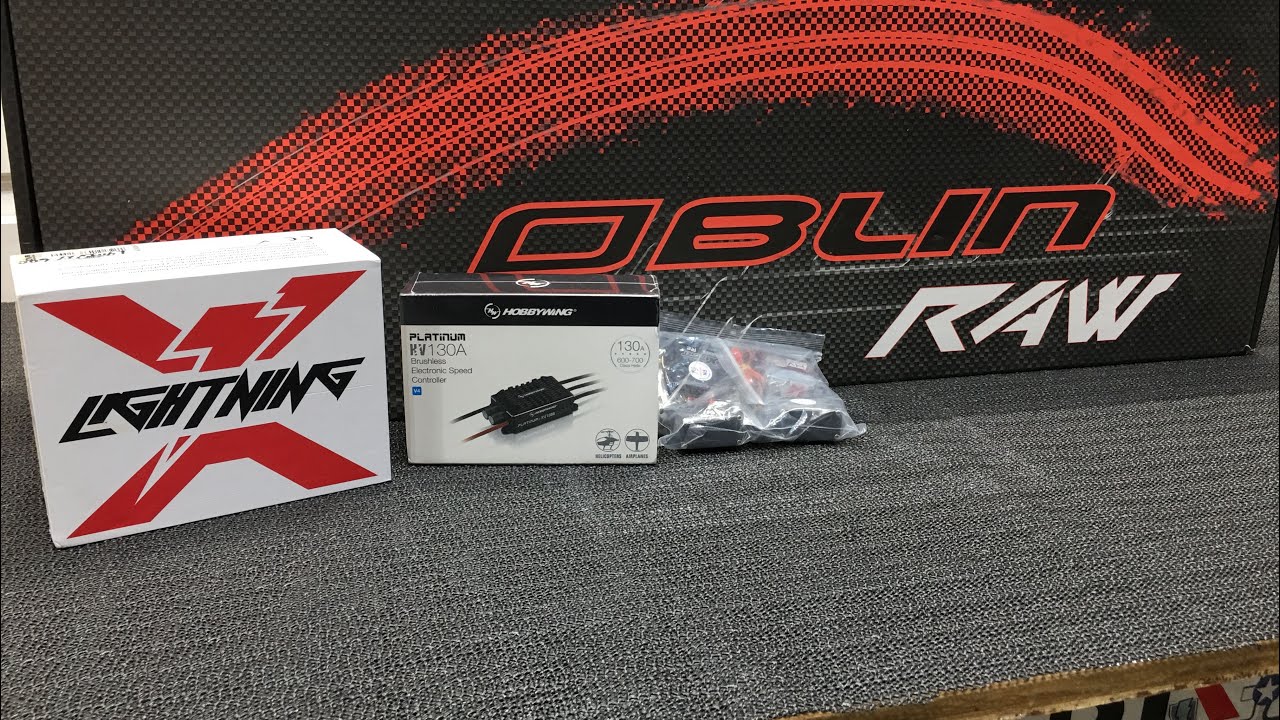 SAB Goblin RAW 700 Piuma Build Part 1