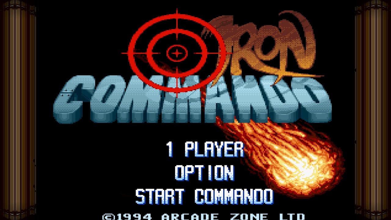 Iron Commando (1995) 2D Atari oyunu, tek part