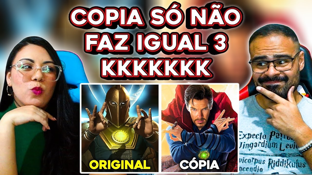 REACT ULTRA NERD | 7 Cópias Mais Descaradas da Marvel e DC! #3