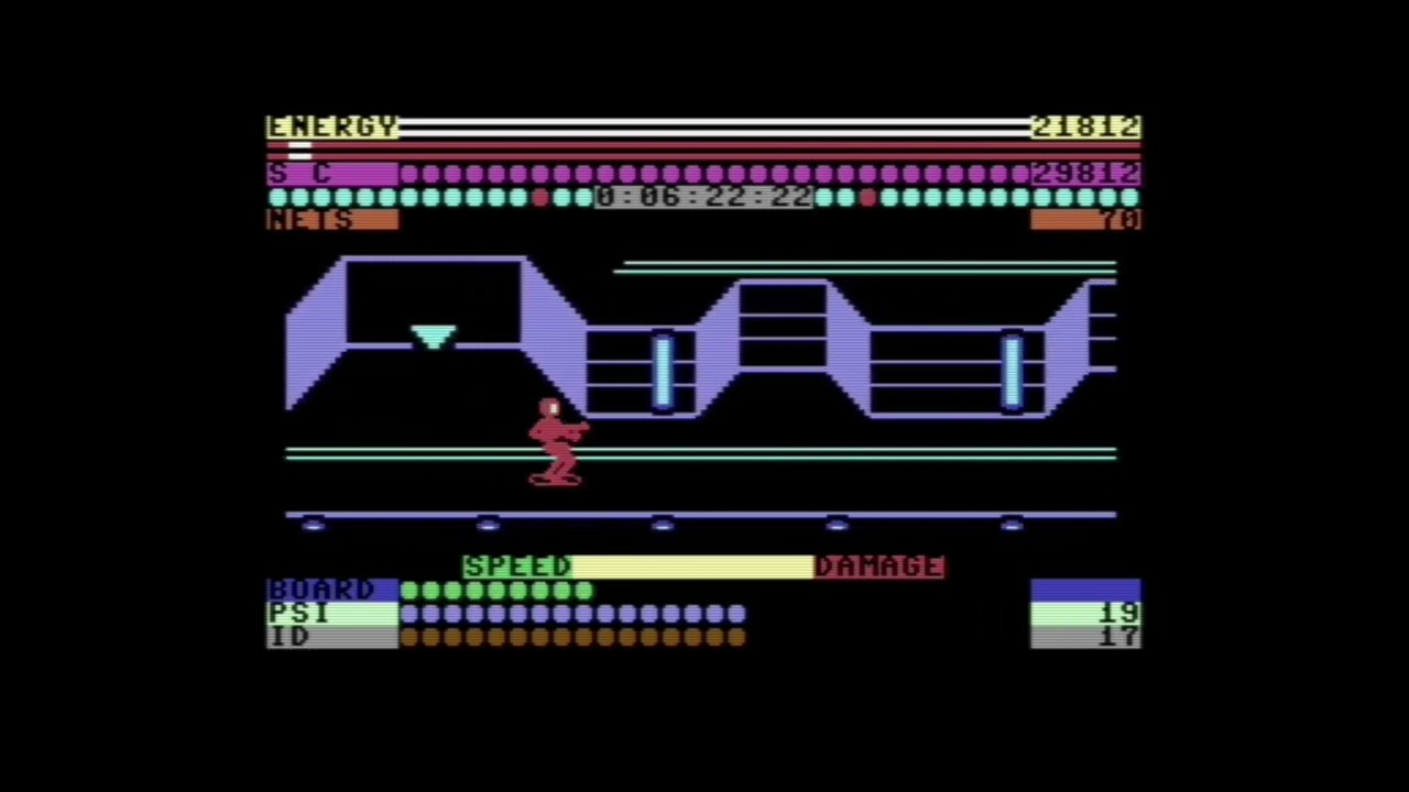 PSI Warrior for Commodore 64 FULL GAME WALKTHROUGH no commentary