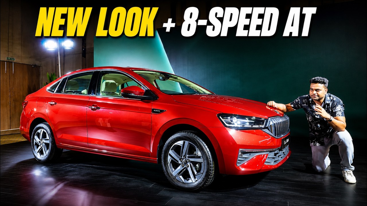 Skoda Slavia Facelift 2026 Rear Massage Seats & Major Upgrades