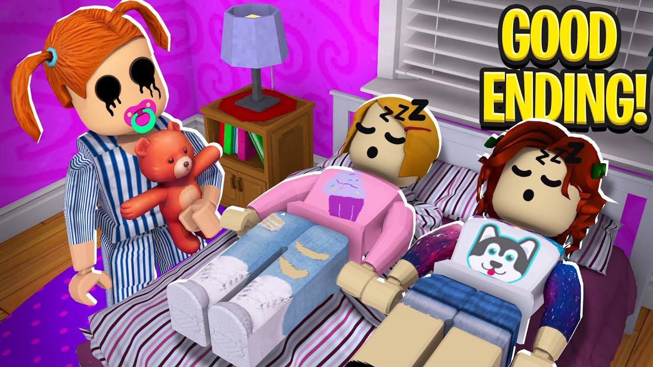 Roblox Roleplay | Good Ending | The Creepy Sleepover!
