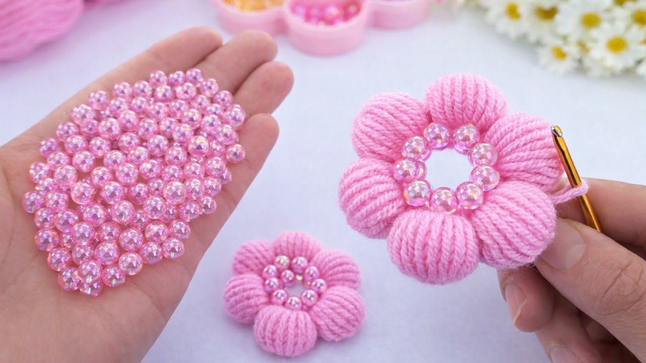 💰 I made 500 in one day and I sold them all! This is the best easy flowers crochet.