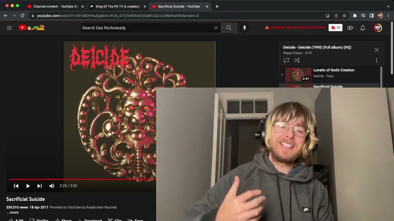 Deicide - Deicide (Full Album) REACTION & First Time Listen