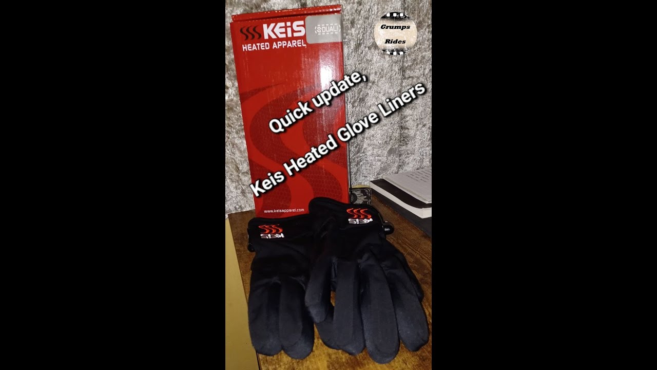 Краткое обновление: Подогреваемые перчатки Keis