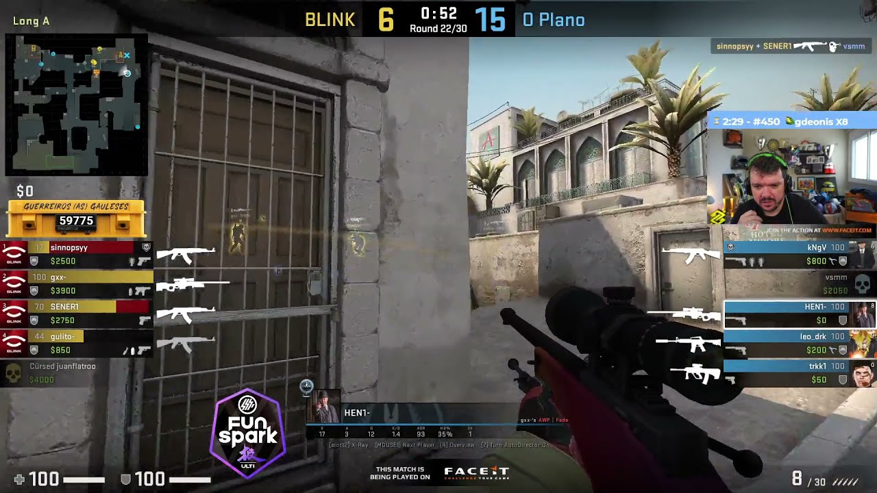 Varado com Duplo HS do HEN1 - CSGo