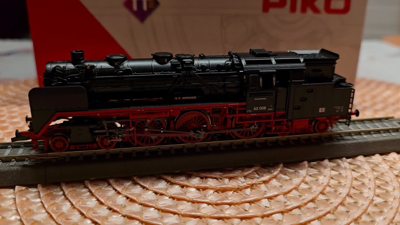 BR 62 von Piko  in Spur TT aufs Gleis gestellt - Kasi packt aus
