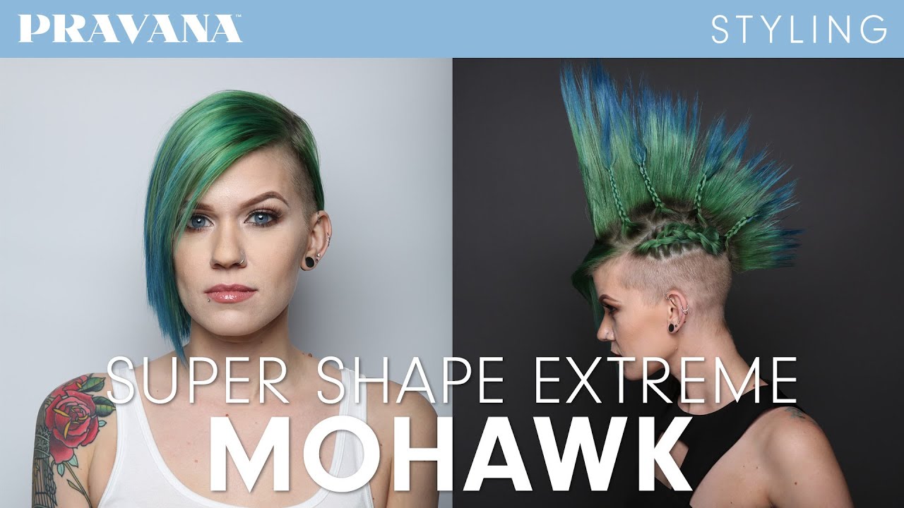 How-To | Super Shape Extreme Mohawk Hair Style