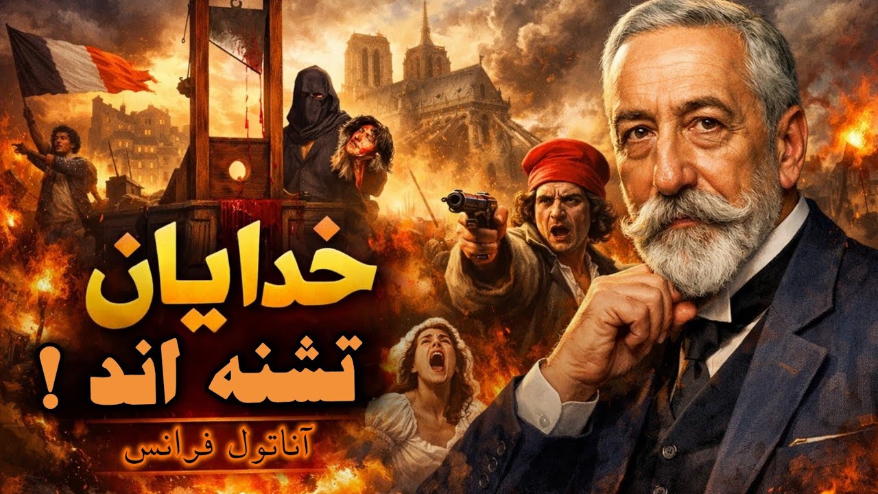 خدایان تشنه‌اند | وقتی عدالت تشنه‌ی خون می‌شود | شاهکار آناتول فرانس | کافه‌داستان