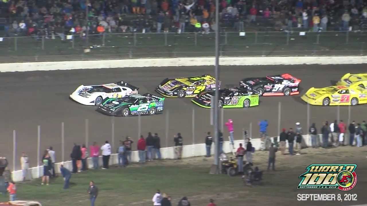 2012 World 100 feature highlights from Eldora Speedway